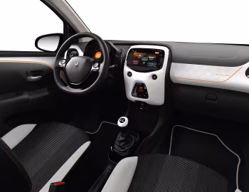 Interior Peugeot 108 TOP! "Roland Garros" '2015