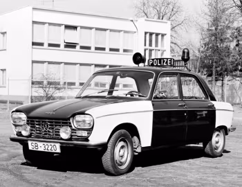 Peugeot 204 Polizei [Germany]