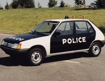 Peugeot 205 5-door Police [France] '1983–90