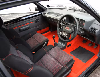 Interior Peugeot 205 1.6 GTI [UK-spec] '04.1984–90