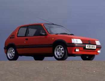 Peugeot 205 1.9 GTI [UK-spec] '1991–02.1994