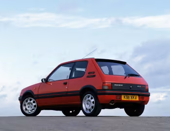 Peugeot 205 1.9 GTI [UK-spec] '1991–02.1994