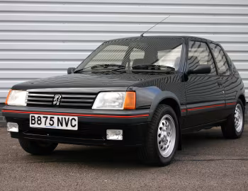 Peugeot 205 1.6 GTI [UK-spec] '04.1984–90