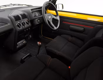Інтер'єр Peugeot 205 "Rallye" [UK-spec] '1990–92
