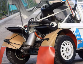 Under The Hood Peugeot 205 T16 Rally Car '1984–86