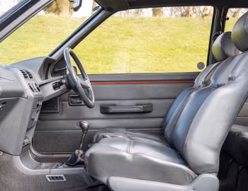 Interior Peugeot 205 1.6 GTI [UK-spec] '04.1984–90