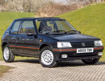 Peugeot 205 1.6 GTI [UK-spec] '04.1984–90