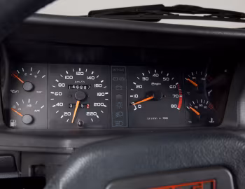 Комбінація приладів Peugeot 205 1.9 GTI [Worldwide] '1990–08.1995