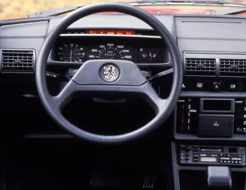 Front Panel Peugeot 205 Automatic 5-door [Worldwide] '1986–90