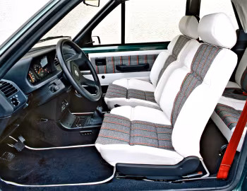 Interior Peugeot 205 "Roland Garros" Cabrio '1990–93