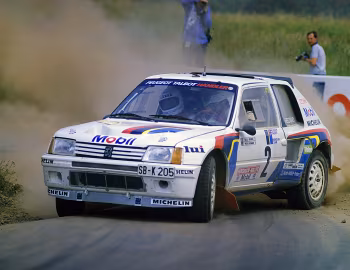 Peugeot 205 T16 Rally Car '1984–86