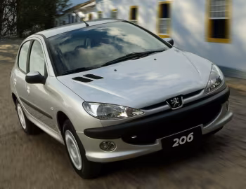 Peugeot 206 1.4 Flex Presence [Brazil] '2004–08