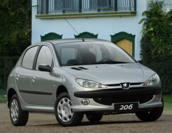 Peugeot 206 1.4 Flex Presence [Brazil] '2004–08