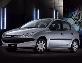 Peugeot 206 1.4 Flex Sensation [Brazil] '2004–10