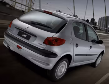 Peugeot 206 1.4 Flex Sensation [Brazil] '2004–10