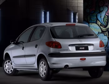 Peugeot 206 1.4 Flex Sensation [Brazil] '2004–10