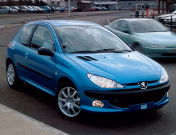 Peugeot 206 3-door [UK-spec] '2003–05