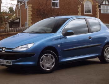 Peugeot 206 LX 3-door [UK-spec] '09.1998–2003