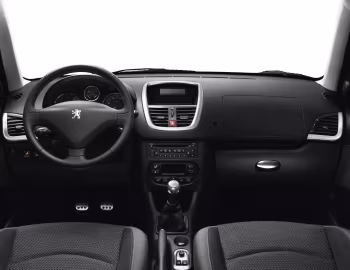 Front Panel Peugeot 206+ 5-door [Worldwide] '2009–12