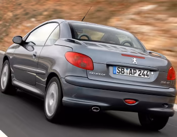 Peugeot 206 CC [Worldwide] '03.2003–02.2007