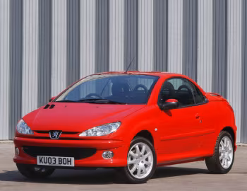 Peugeot 206 CC [UK-spec] '03.2003–02.2007