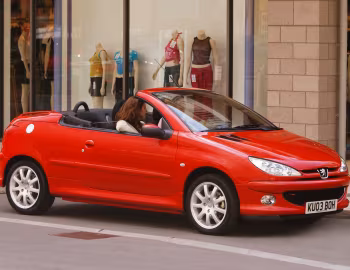 Peugeot 206 CC [UK-spec] '03.2003–02.2007