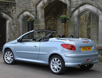 Peugeot 206 CC [UK-spec] '03.2003–02.2007