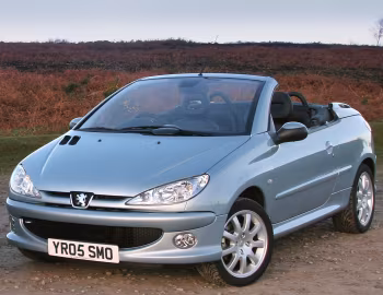 Peugeot 206 CC [UK-spec] '03.2003–02.2007