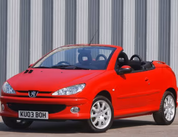 Peugeot 206 CC [UK-spec] '03.2003–02.2007
