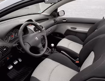 Interior Peugeot 206 CC [Worldwide] '03.2003–02.2007