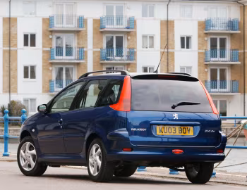 Peugeot 206 SW [UK-spec] '2002–06