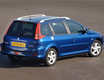 Peugeot 206 SW [UK-spec] '2002–06