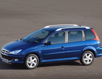 Peugeot 206 SW [UK-spec] '2002–06