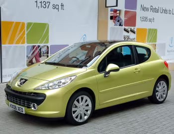 Peugeot 207 3-door [UK-spec] '2006–09