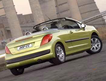 Peugeot 207 CC [South Africa] '09.2007–06.2010