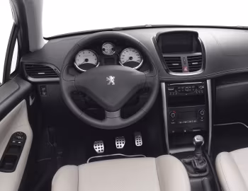 Front Panel Peugeot 207 CC [Worldwide] '2009–15