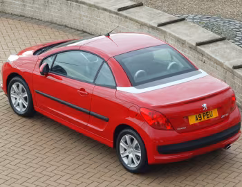 Peugeot 207 CC [UK-spec] '2007–09