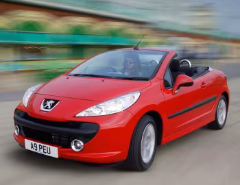 Peugeot 207 CC [UK-spec] '2007–09