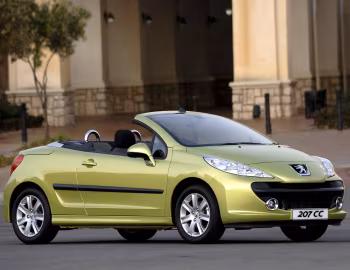 Peugeot 207 CC [South Africa] '09.2007–06.2010
