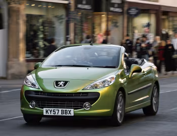 Peugeot 207 CC [UK-spec] '2007–09