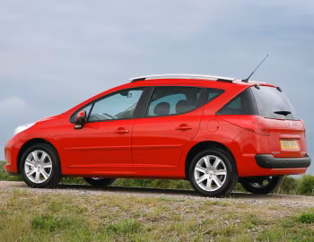 Peugeot 207 SW [UK-spec] '2007–09