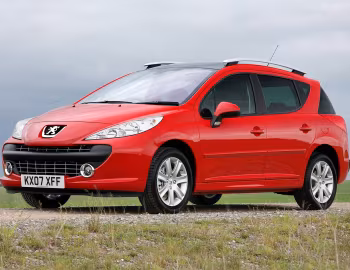 Peugeot 207 SW [UK-spec] '2007–09