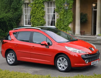 Peugeot 207 SW [UK-spec] '2007–09