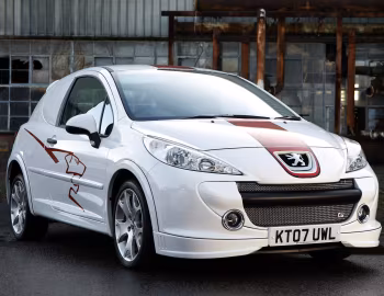 Peugeot 207 Van Sport [UK-spec] '2007–09