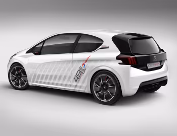 Peugeot 208 HYbrid FE Concept '09.2013