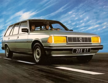 Peugeot 305 GT Break [France] '1983–88