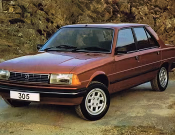 Peugeot 305 GTX [UK-spec] '1982–88
