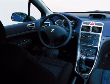 Interior Peugeot 307 5-door [Worldwide] '2001–05