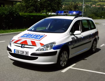 Peugeot 307 Break Police [France] '2002–05
