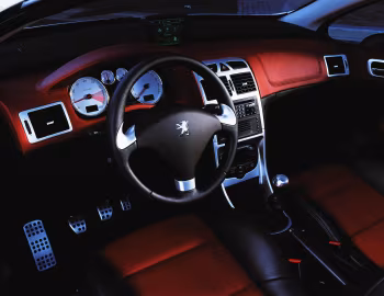 Interior Peugeot 307 CC [Worldwide] '2003–05